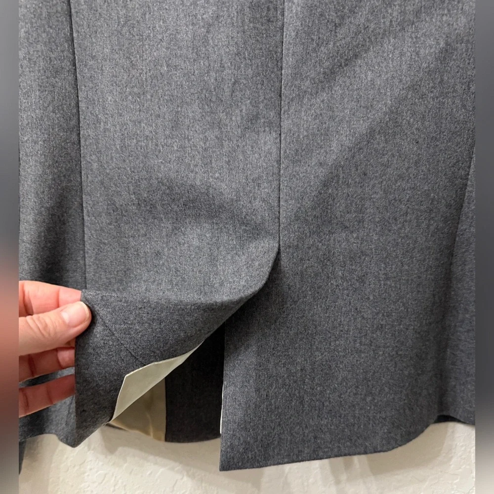 J. Crew Gray Women's Wool Blazer - 2